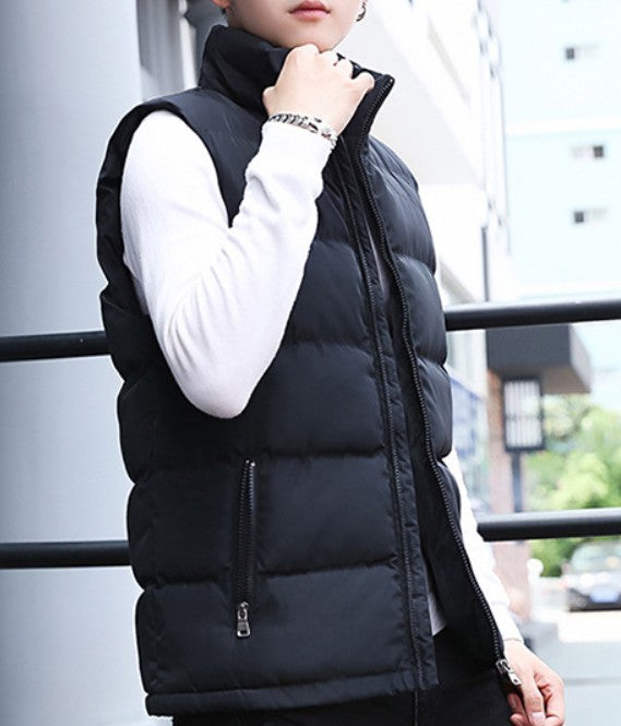 Mens Casual Puffer Vest