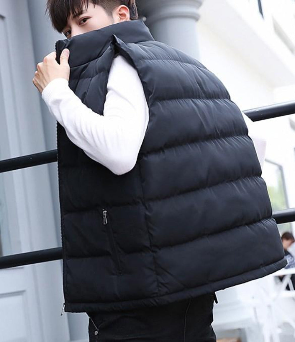 mens puffer vest