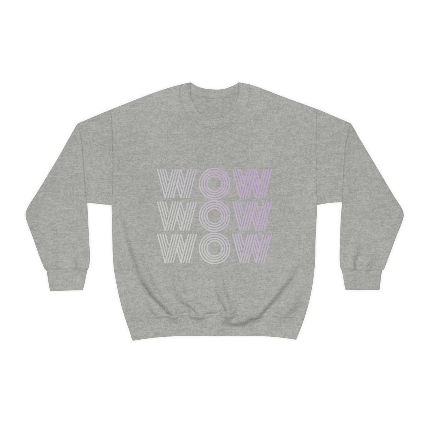 Womens Wow Graphic Sweatshirt