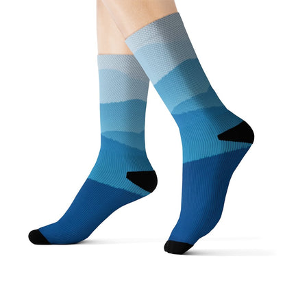 Blue Mountains Fun Novelty Socks