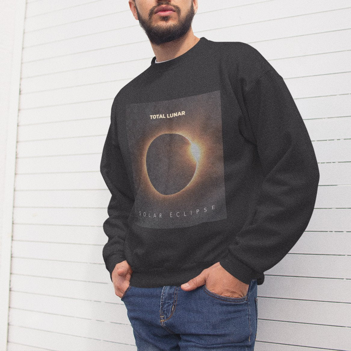 Mens Total Lunar Space Sweatshirt
