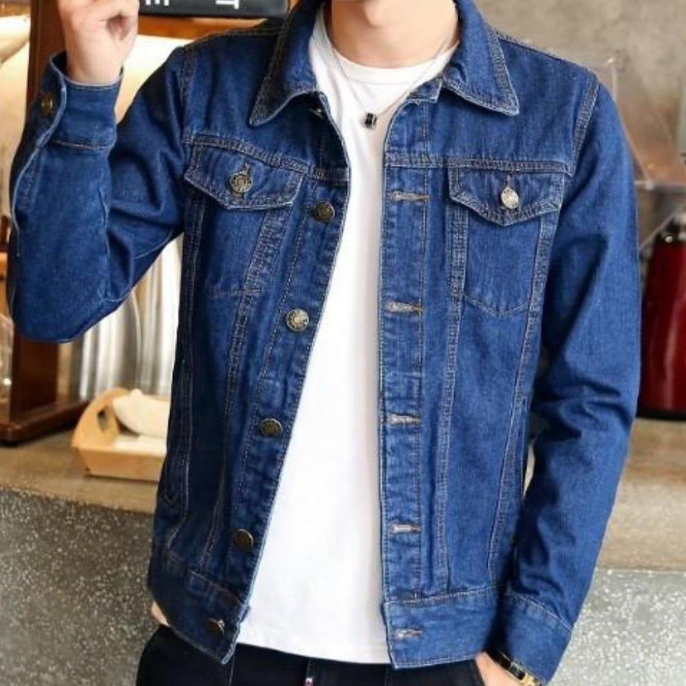 Mens Slim Fit Denim Jacket