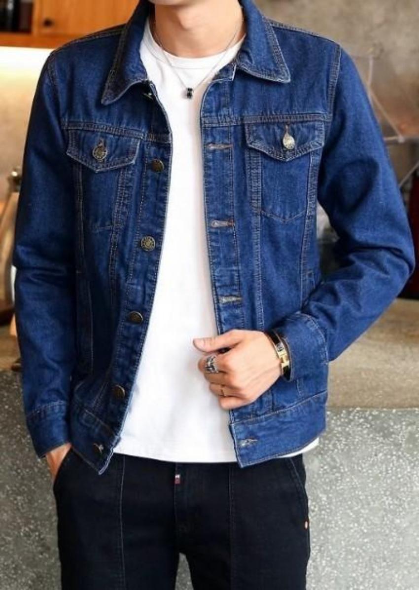 Mens Slim Fit Denim Jacket