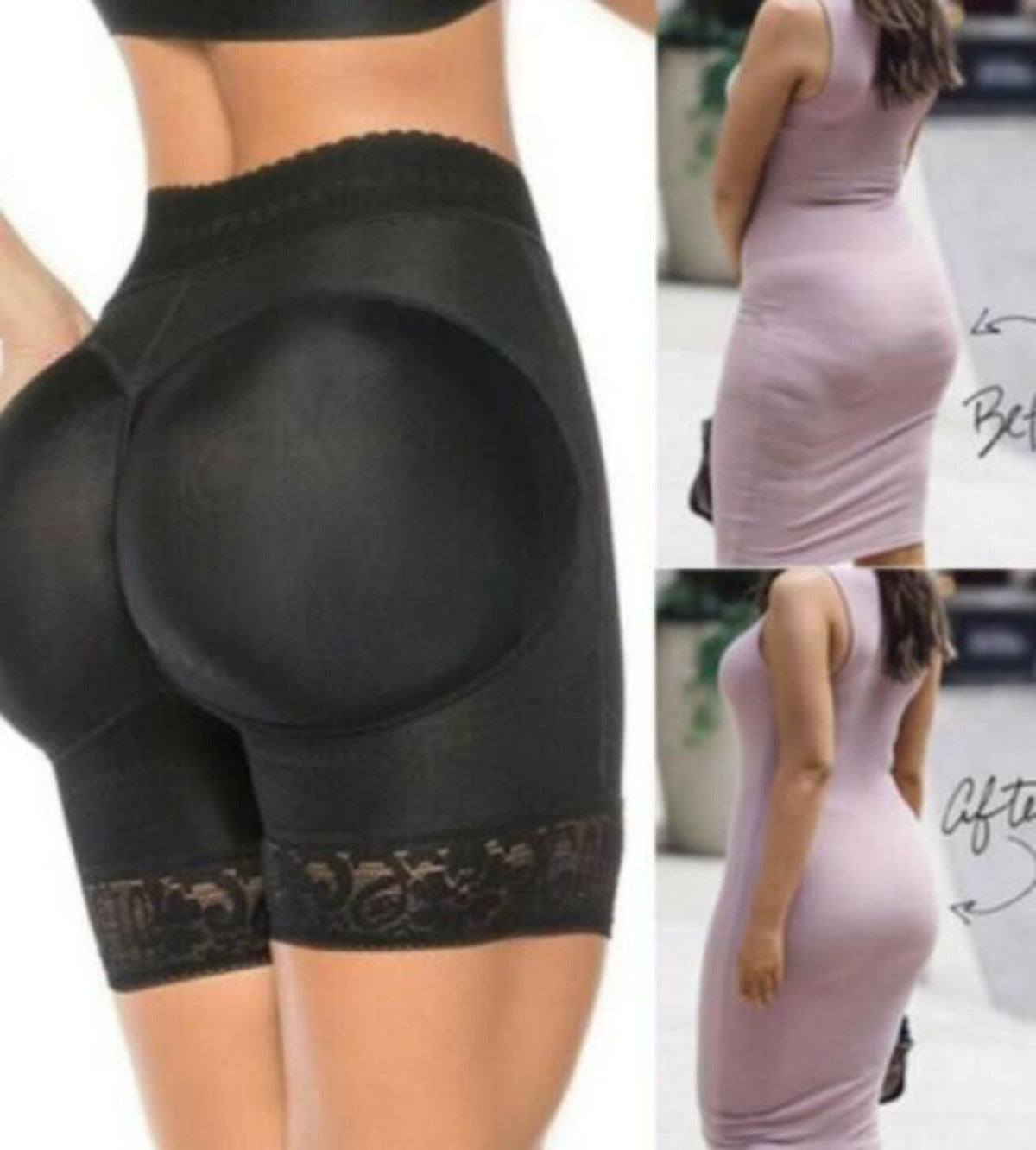 Padded Body Shaper Butt Lifter Panty