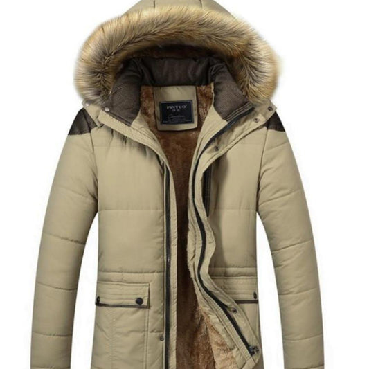 Men's Winter Coat with Hood - AmtifyDirect