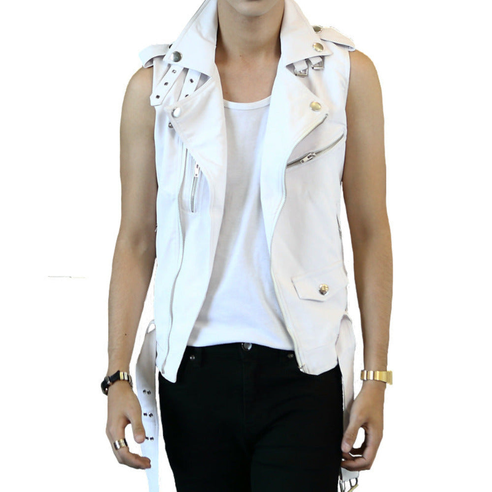 2023 New Design Men Sports Vest Sleeveless Cotton White for Winter Wear -  China Vest and Softshell Vest price | Made-in-China.com