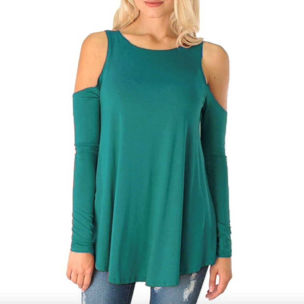 Womens Open Shoulder Top