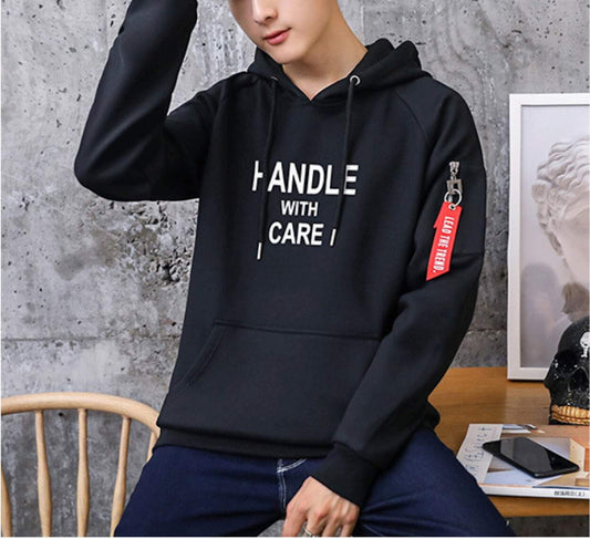 Mens Athletic Hoodie with Logo - AmtifyDirect