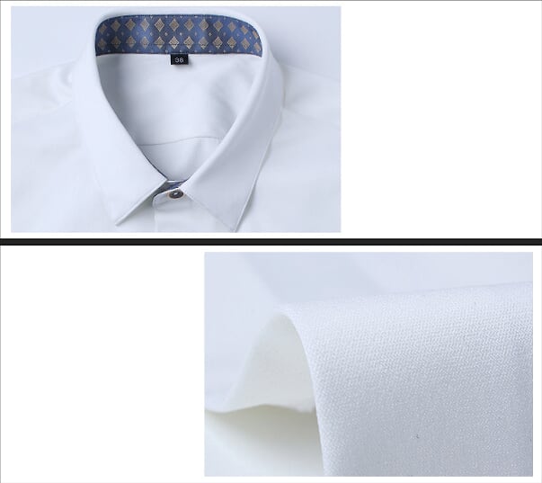 Mens Button Down Shirt with Inner Details - AmtifyDirect