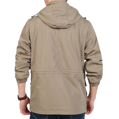 Multi Season Jacket with Removable Hood