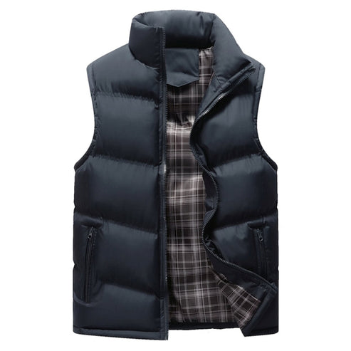 Mens Zip Up Casual Puffer Vest – Amtify