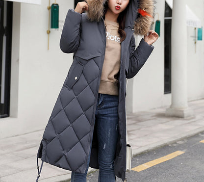 Womens Hooded Zip Up Coat