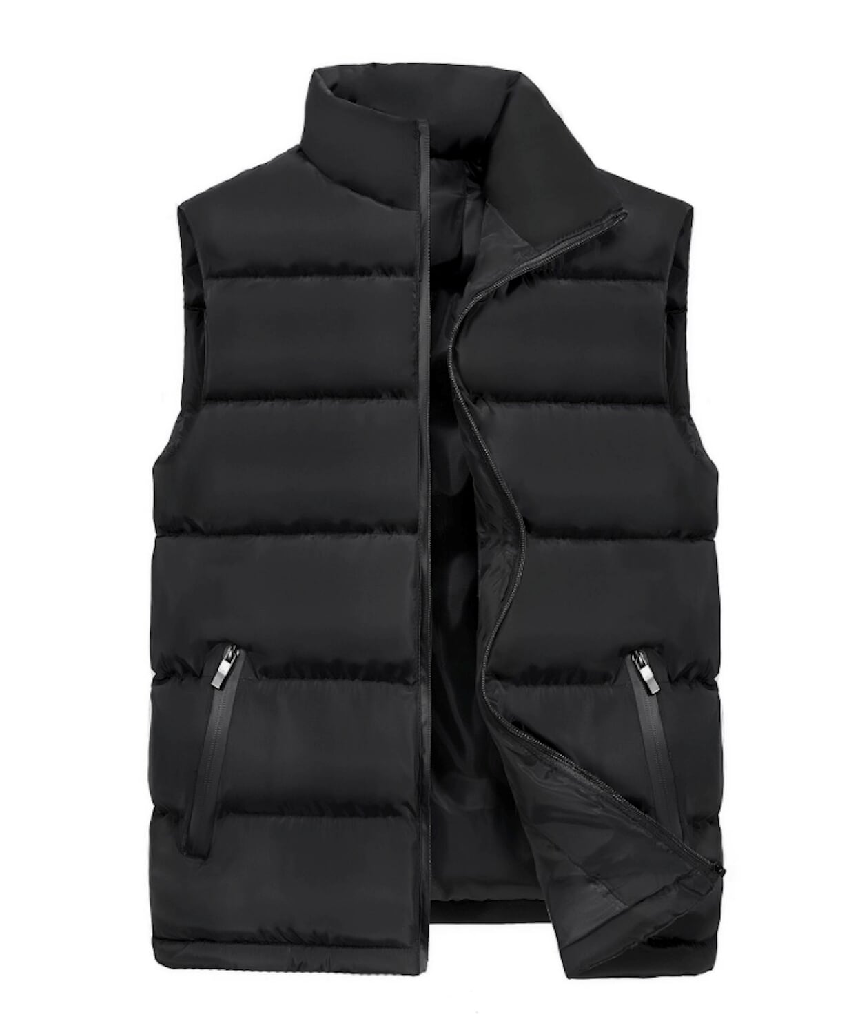 Mens Casual Puffer Vest - AmtifyDirect