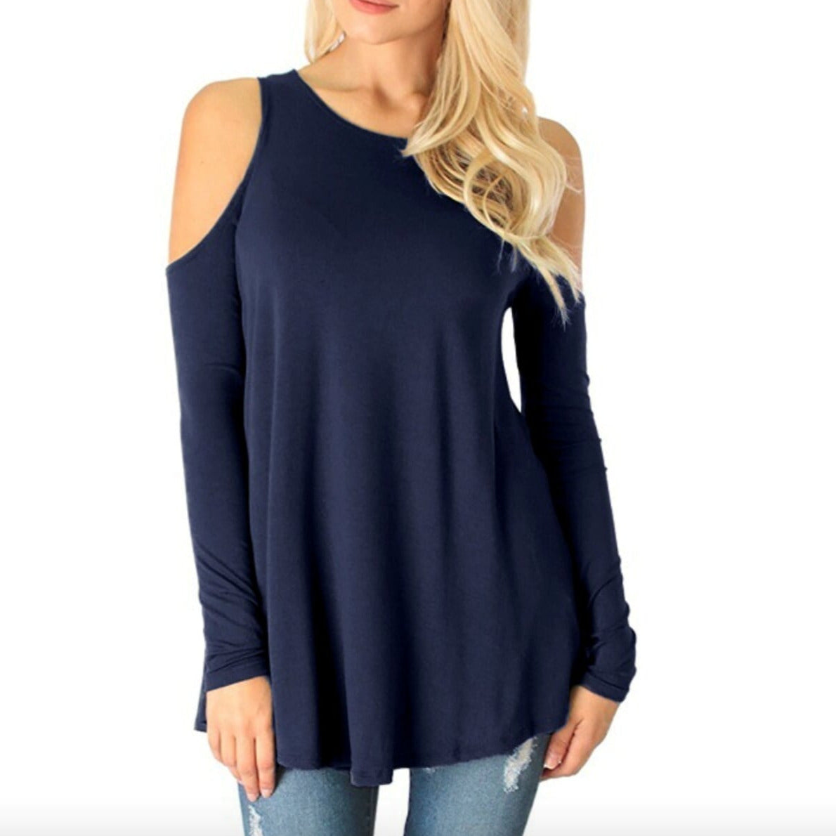 Womens Open Shoulder Top